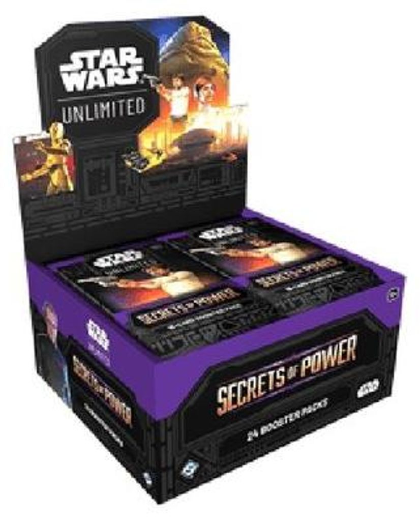 Star Wars Unlimited SEC Secrets of Power Booster Box German