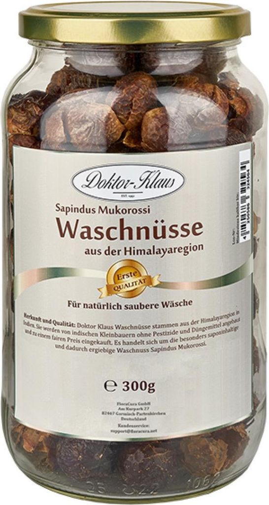 Doktor-Klaus Waschnüsse im Glas 300g