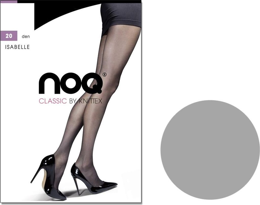 Transparente Strumpfhose ISABELLE 20 DEN 6 Skalny