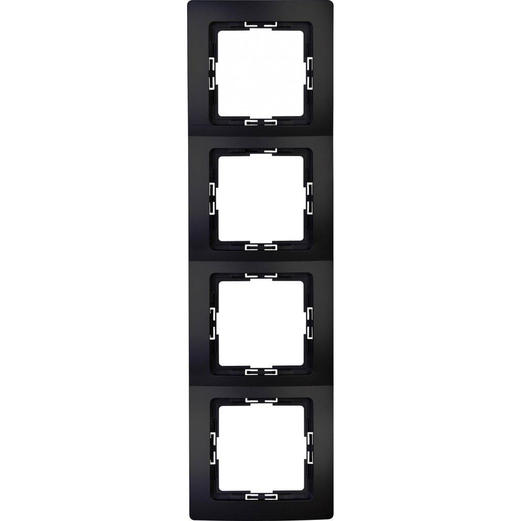 Kopp 308750065, Schwarz, Kunststoff, Thermoplast, konventionell, Kopp, Matte, IP20