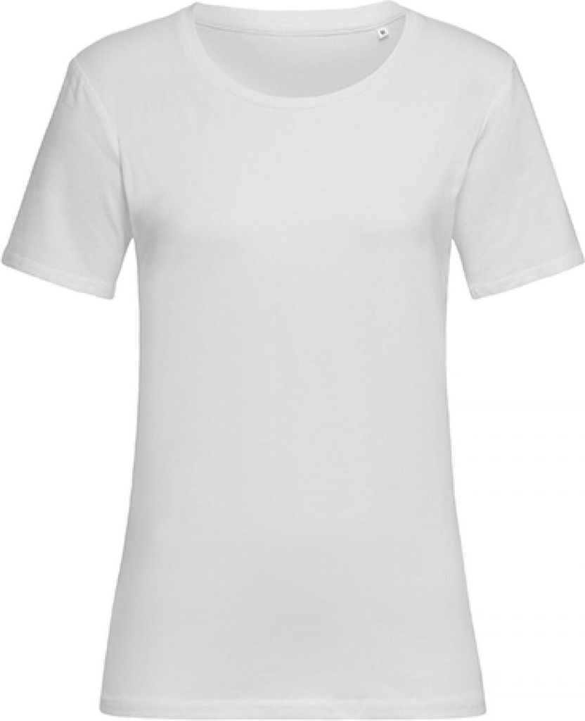 Stedman ST9730 | Damen Relax Crew Neck, Single-Jersey Full-Feeder - Farbe: White - Größe: M
