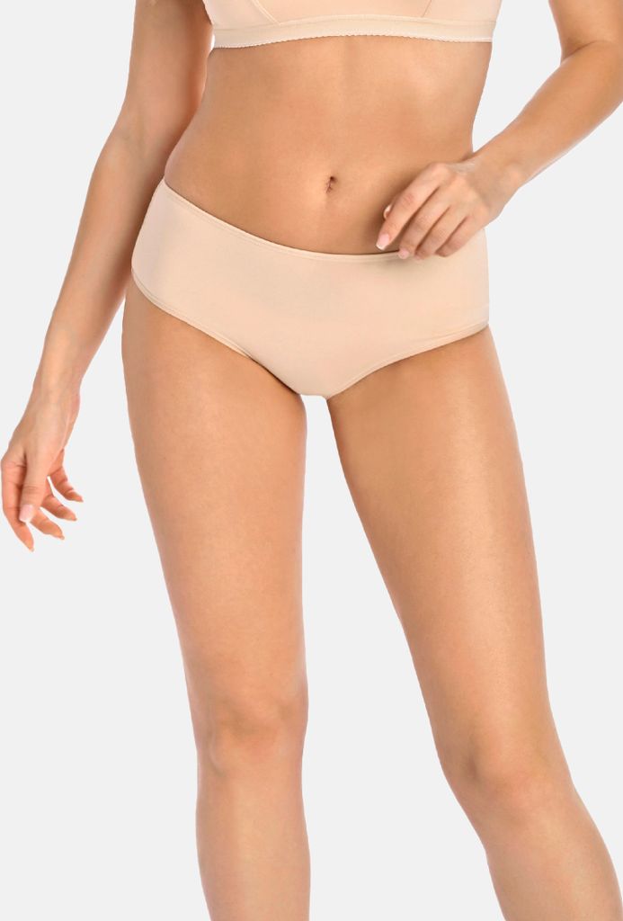Teyli Damen Slip aus Baumwolle Bianca Female 1136 beige M