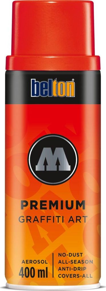 Spray PREMIUM 400ml #031 schockorange Packung mit 6 Stück