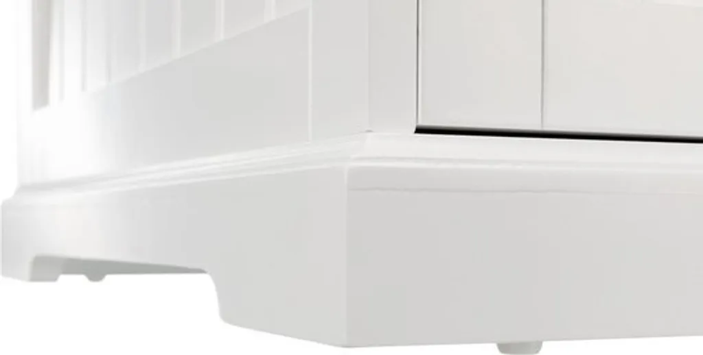Grande niche blanche 73x53 cm - Structure robuste et aération maximale - 5