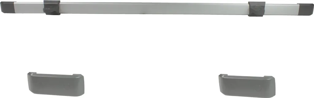 Glissière de table fonction lit en aluminium argenté haute résistance