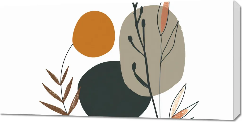 Quadro Moderno Composizione Poetica 100x50 | Regalo Ideale Casa