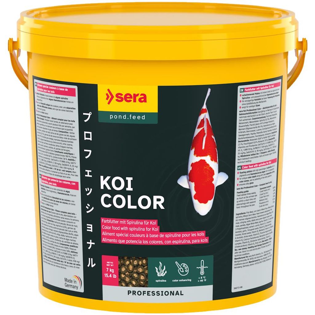 Sera Koi Professional Color 21 Liter (7KG) Productafbeelding 