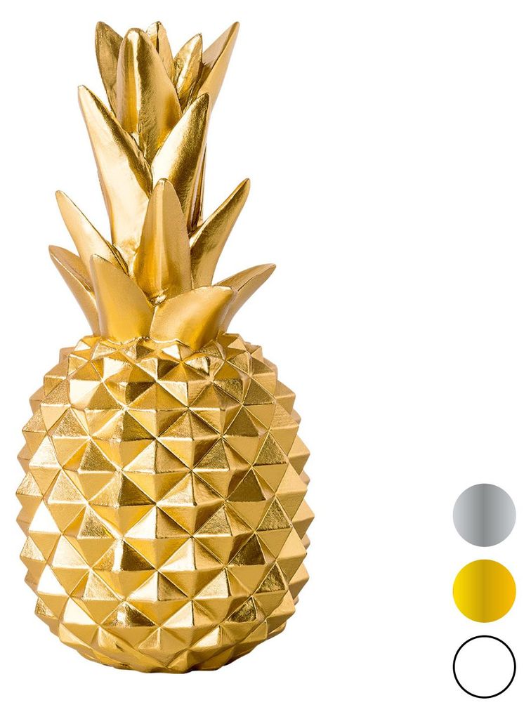 Deko Ananas Wohnzimmer Tischdeko aus Kunstharz - Ananas aus Produktbild 