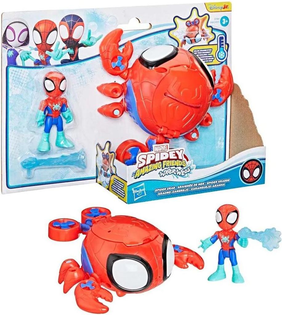 Figurine et véhicule de l'araignée de mer Spidey Image du produit 