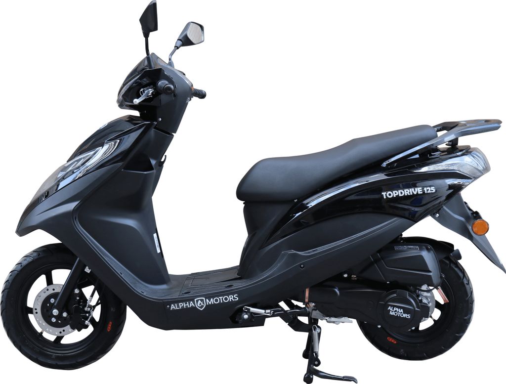 Motorroller Topdrive 125 ccm 85 km/h EURO 5+ schwarz Produktbild 6