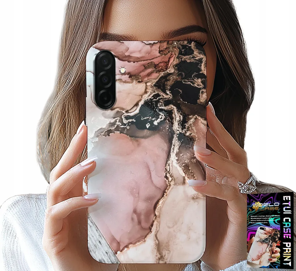 Custodia Per Samsung Galaxy A36 5G - Elegante Moda Marmo + Vetro