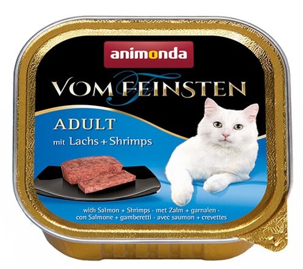 Animonda Vom Feinsten Adult s lososom a krevetami 100gx32 Obrázok produktu 