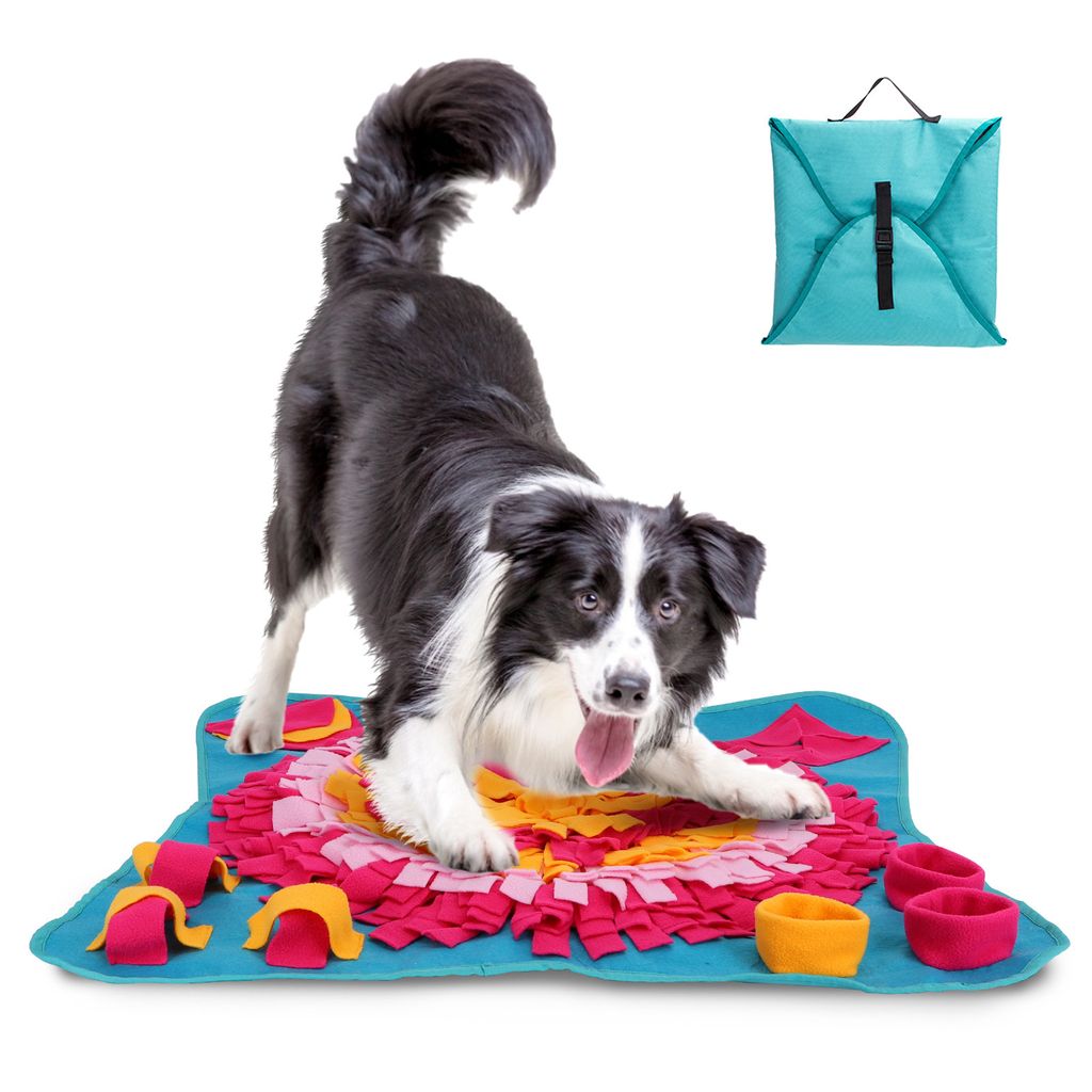 Nobelza Schnüffelteppich 70x70cm für Hunde/Katzen – Produktbild 