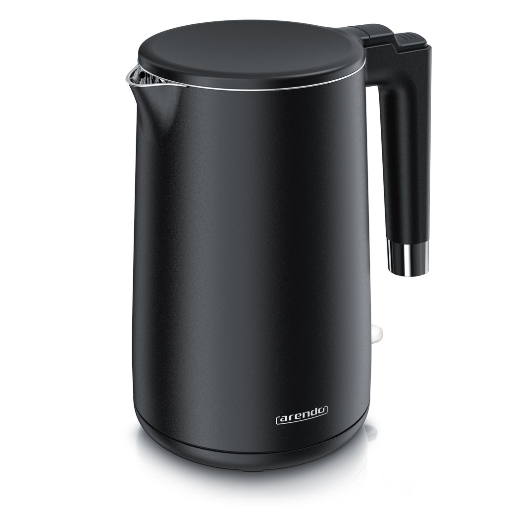 Arendo Wasserkocher Edelstahl CORE, 1,5L, 2000W, Produktbild 