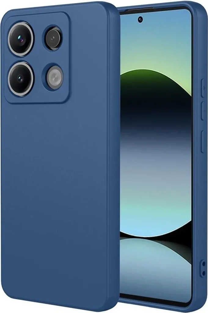 Cover Blu Notte Phonesta Soft Silk per Xiaomi Redmi Note 14S