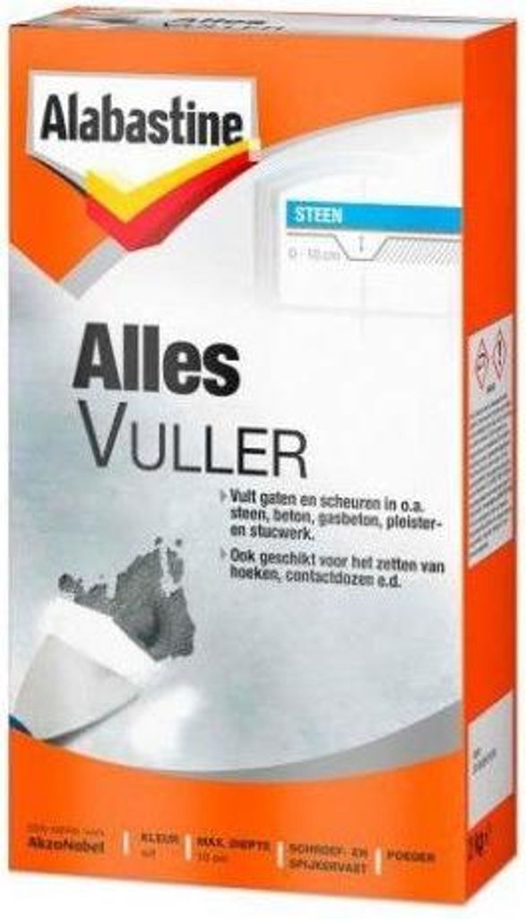 Allzweckspachtel weiß 2 kg - Alabastine