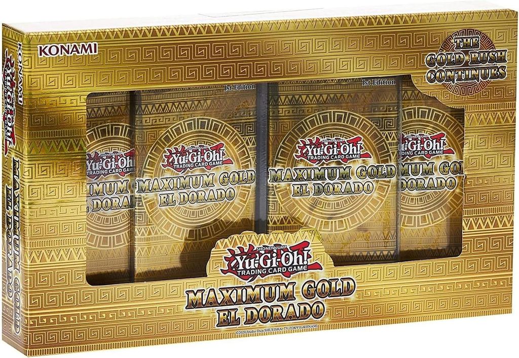 Yu-Gi-Oh! Maximum Gold El Dorado 1st edition Englisch Produktbild 
