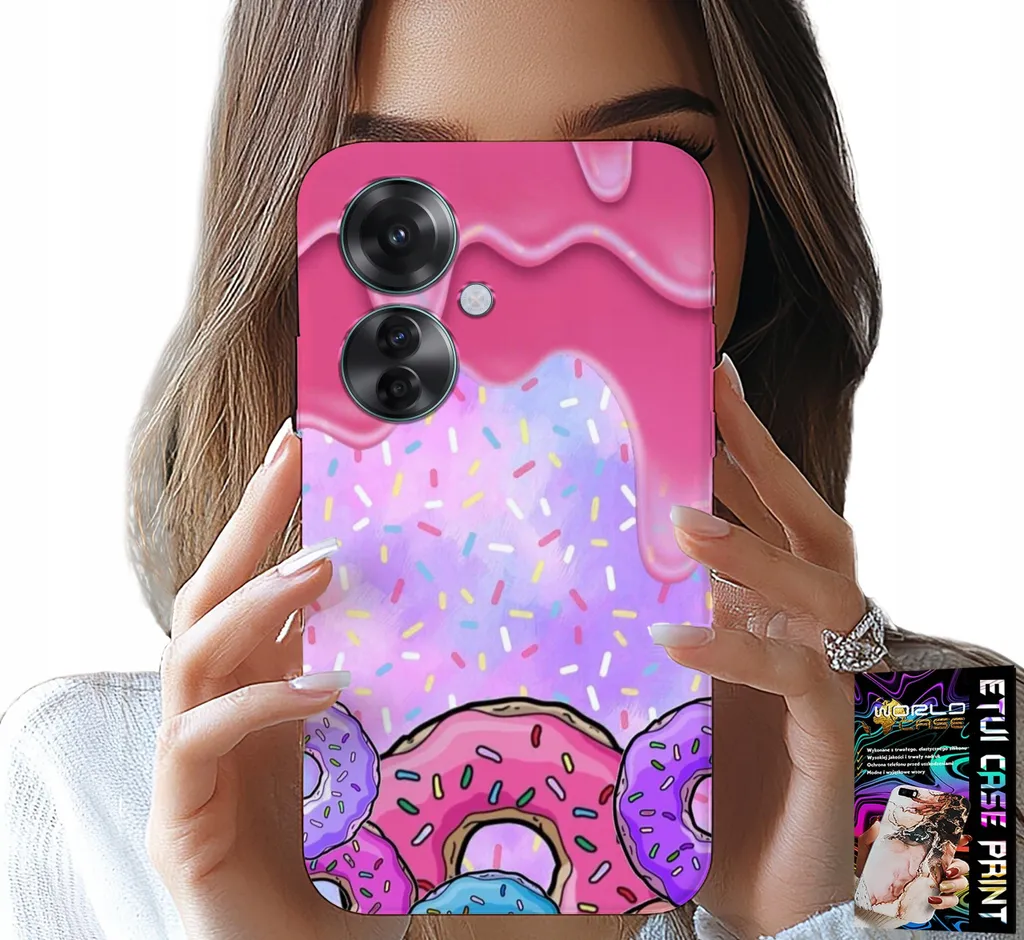 Custodia Fashion Oppo Reno11 F 5G Ciambelle e Glassa - Limited Edition