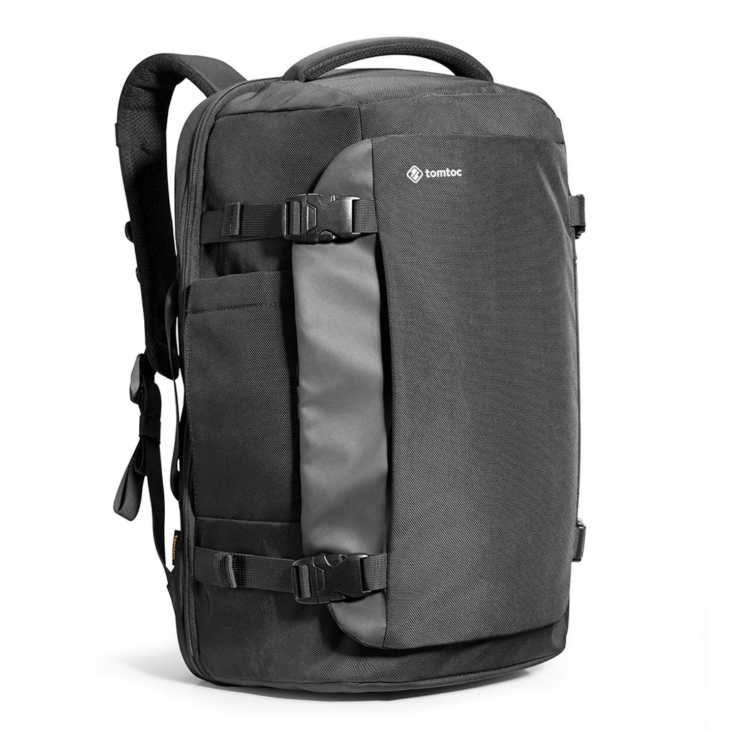 Tomtoc T66 17´´ Laptop-rucksack Schwarz  Schwarz One Size Produktbild 