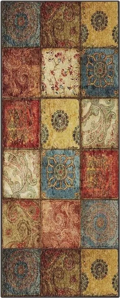 Teppich Läufer – Langflor Flur Teppich für Küche und Schlafzimmer, 40x120 cm – Elegant & Funktional
