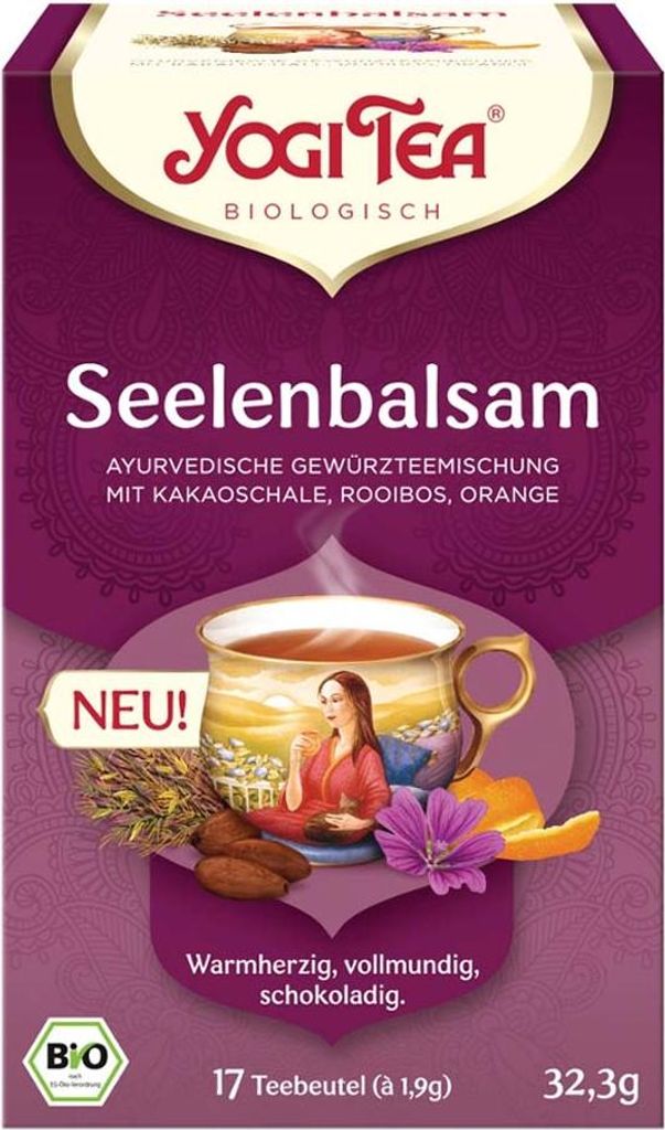 Yogi Tea Soul Balm Organický filtračný sáčok 17X1,9 g Obrázok produktu 