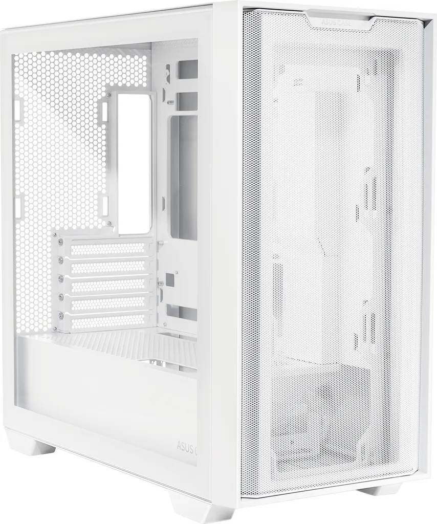 Boîtier ASUS A21 avec Fenêtre en Verre Trempé et Flux d'Air Élevé