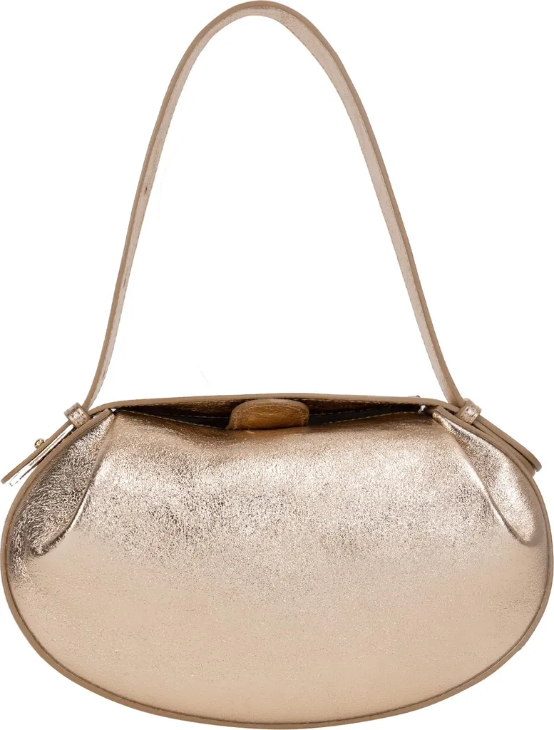 Sac à main FELIPA laminé cooper : l'accessoire lumineux anti-terne