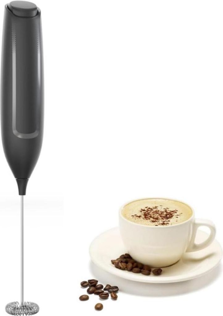 Elektrische Milchaufschäumer Stab Milchschäumer Handheld tragbarer Getränkemixer für Kaffee Kaffeeliebhaber Latte Macchiato Cappuccino Matcha-Tee