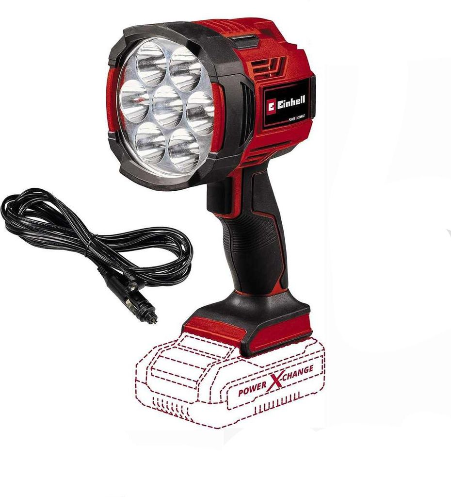 Einhell Akku-Lampe TE-CL 18/2500 LiAC-Solo 18V, 2500lm 7 LEDs, 6500K