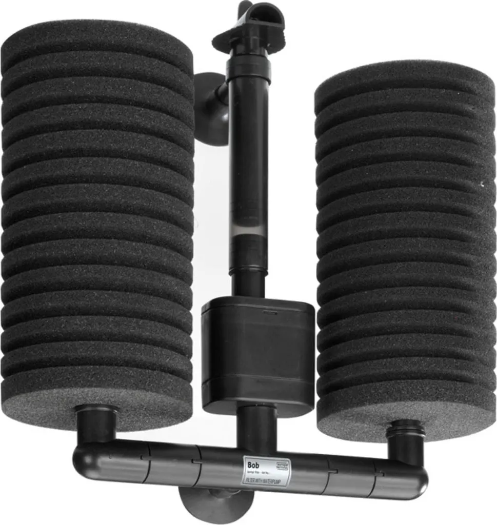 Filtre à éponge pour aquarium avec pompe intégrée Aqua Della Maxi noir