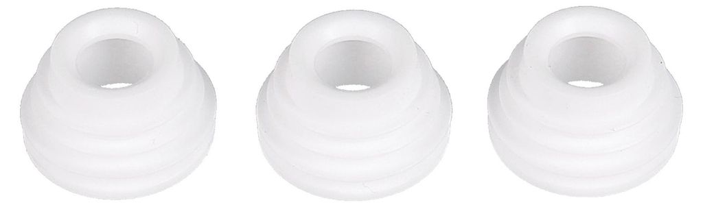 easyPART passend für 201-2497-0009 Ecovacs Tankdichtung (weiß) für Staubsauger-Roboter 3Stk