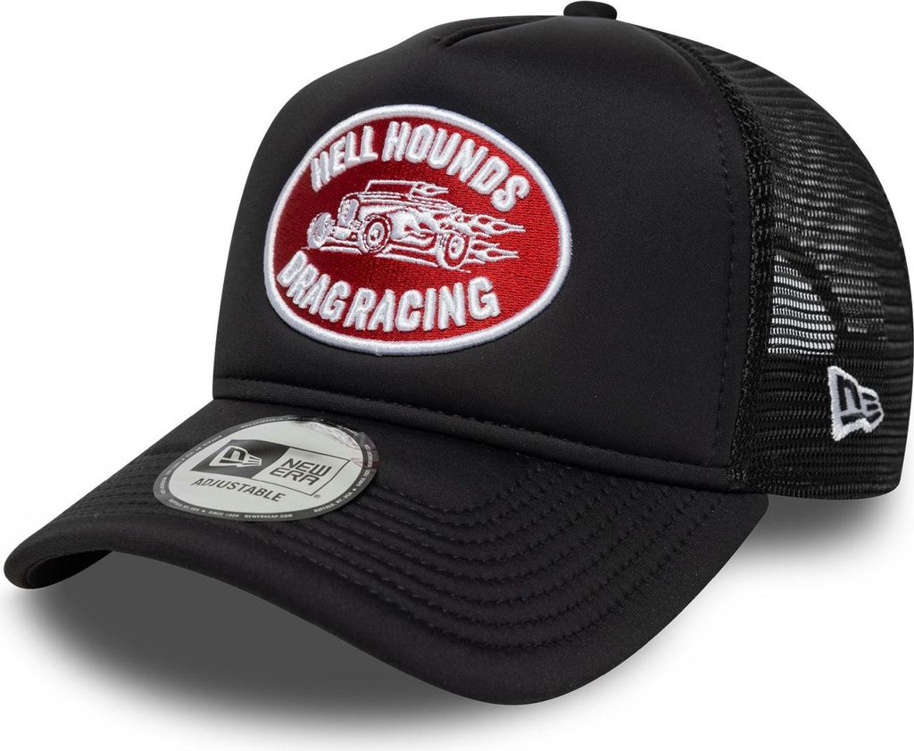 NEW ERA Grafik Patch 9FORTY A-Frame Trucker Verstellbare Cap schwarz schwarz
