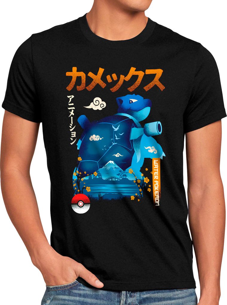 BaumwolleCloud Water Pride Herren T-Shirt monster game online