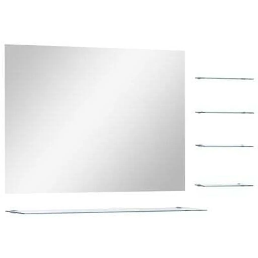 Miroir Mural Rangement Gain de Place 80x60 cm pour Petites Surfaces - 3