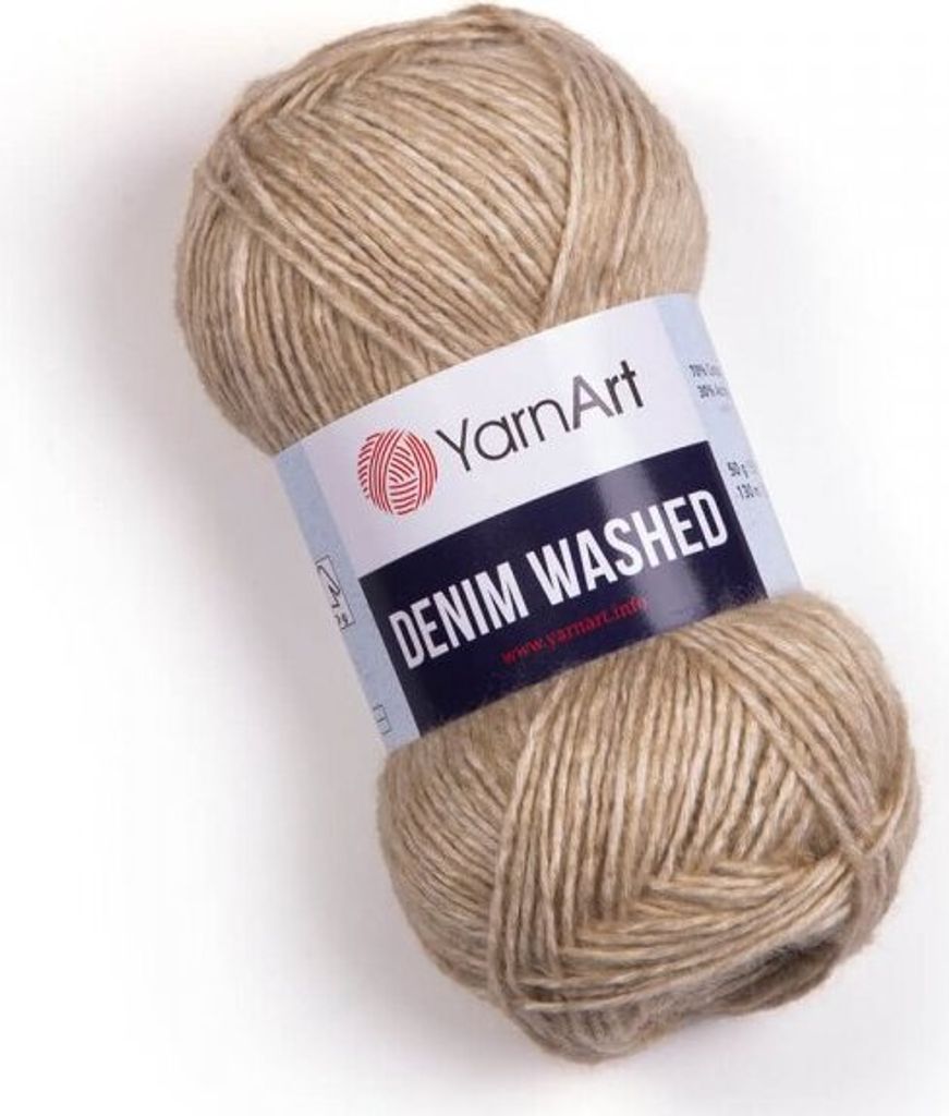 Yarn Art Denim Washed 914 Beige Strickgarn Produktbild 1