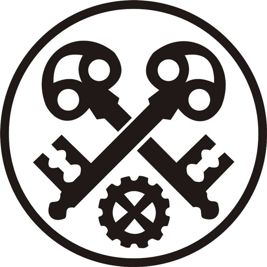 KFZ Aufkleber - Autoaufkleber - Schlosser - Zunftzeichen - Produktbild 