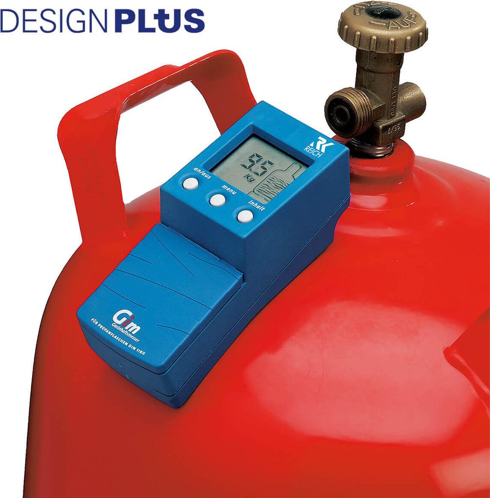 REICH - Gim Mobil Gasinhaltsmesser - für 11kg Propanflaschen - Ultraschallmessung