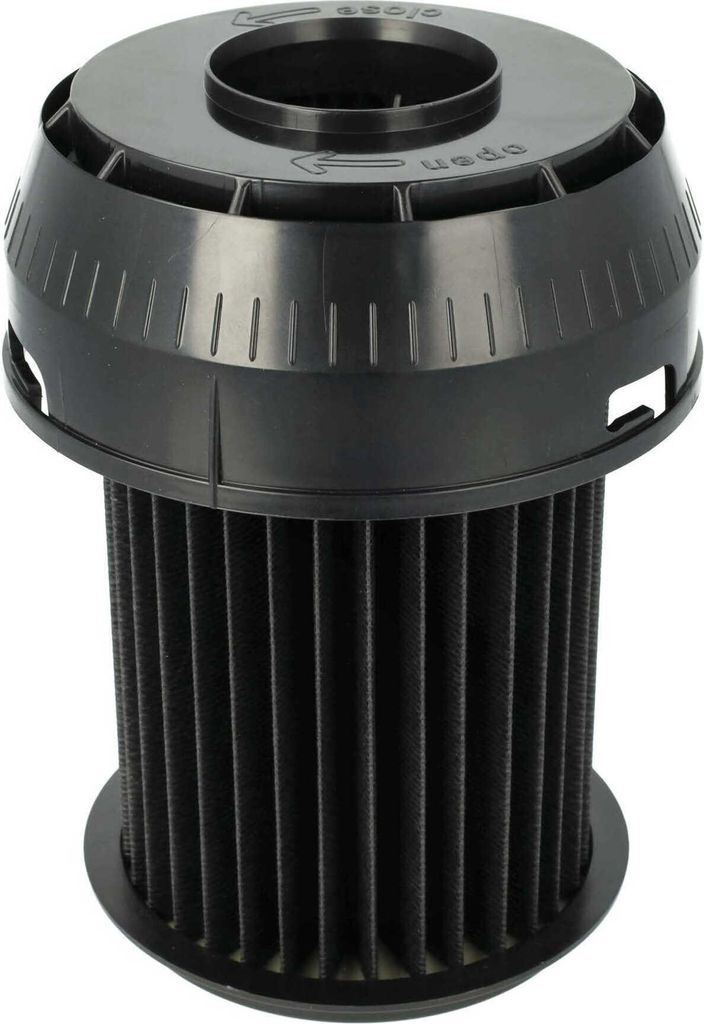 vhbw Faltenfilter kompatibel mit Bosch 6253101, BBZ155HF00, 6253001, 6235GB01 Staubsauger - Patronenfilter Schwarz Abwaschbar