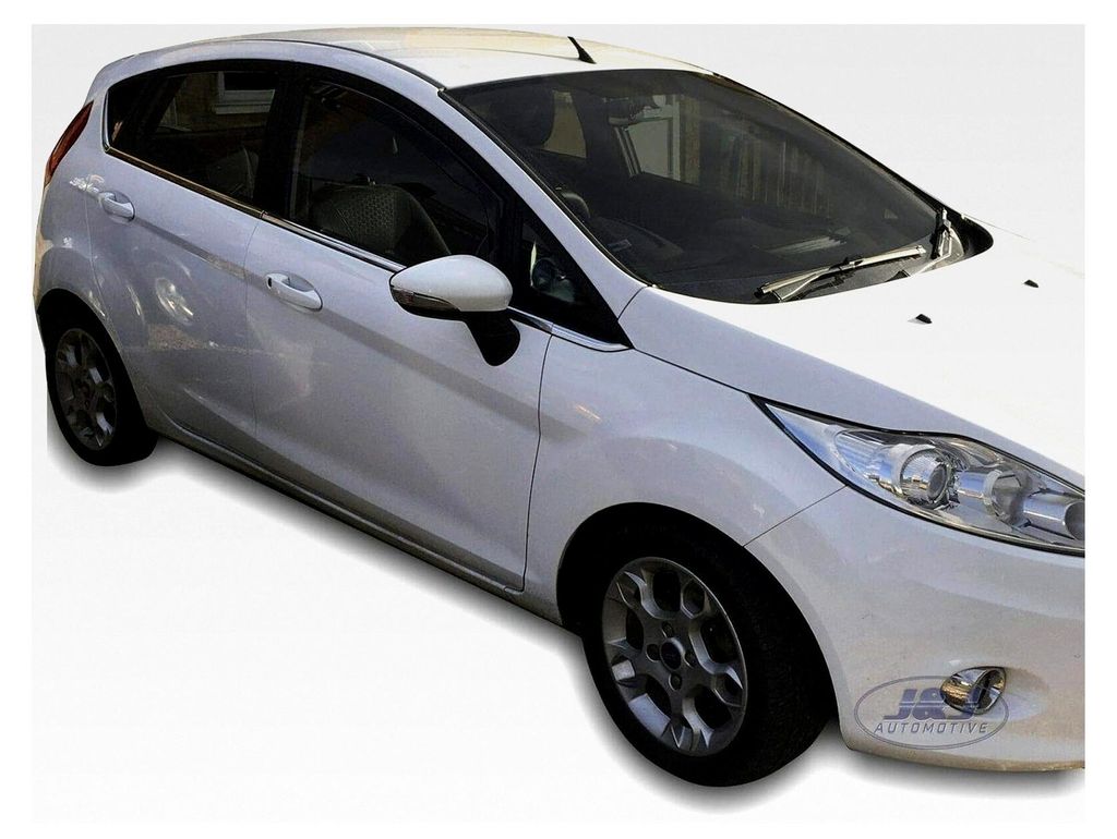 Windabweiser für Ford Fiesta 5-Türer 2008-2017, Heko Regenabweiser, getönt, 2-teilig, vorne, aerodynamisch