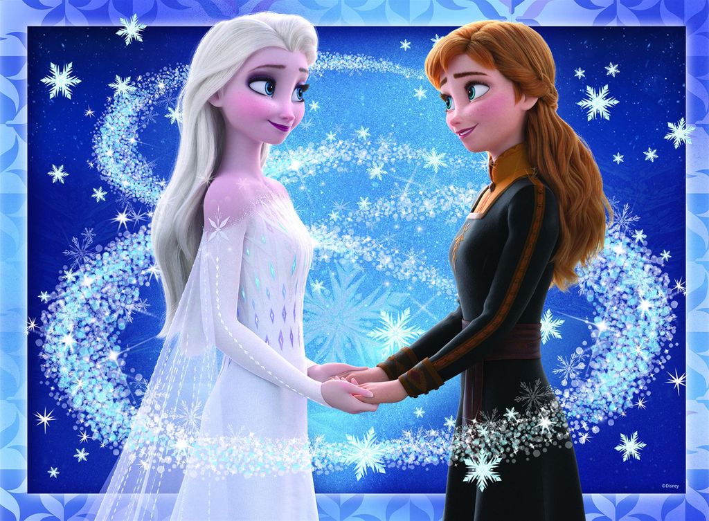 RAVENSBURGER Puzzle Disney: Ledov krlovstv: Elsa und Anna 500 dls