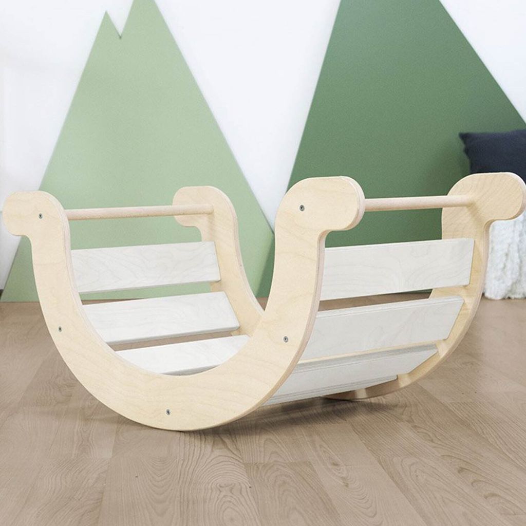 Children's Montessori Balance Swing YUPEE - White