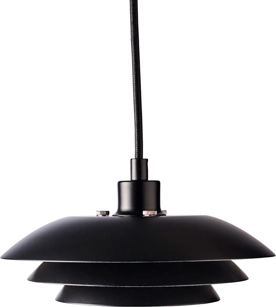 Lampada LED a Sospensione DL20 20cm Nero - Illuminazione Design