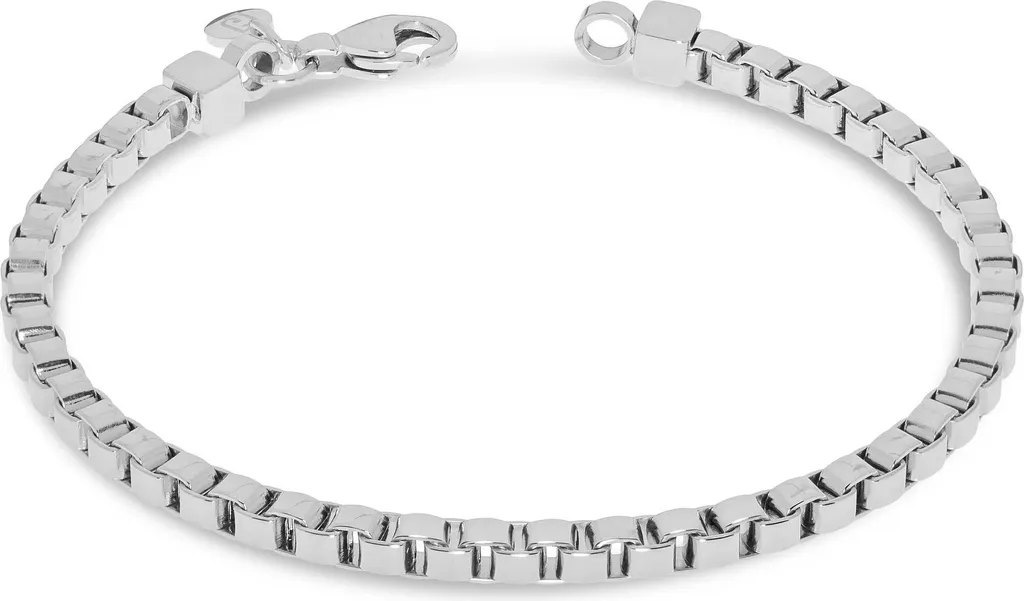 Gourmette Homme Liu Jo en Argent Véritable - Bijou Masculin Chic