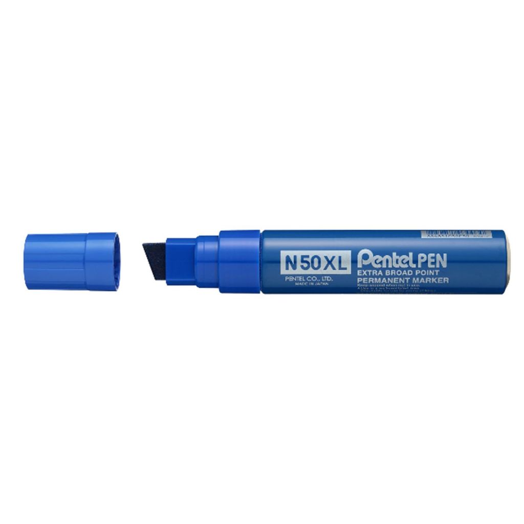 Pentel Permanent-Marker N50XL Keilspitze breit Strichstärke: 17,0 mm blau