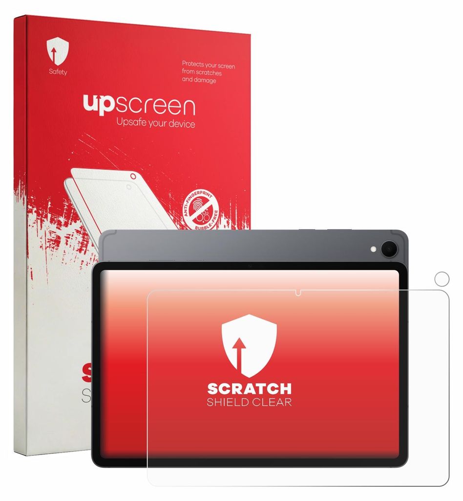 upscreen Schutzfolie für Samsung Galaxy Tab S11 (Display+Kamera) Displayschutz Displayschutzfolie Folie Klar Transparent