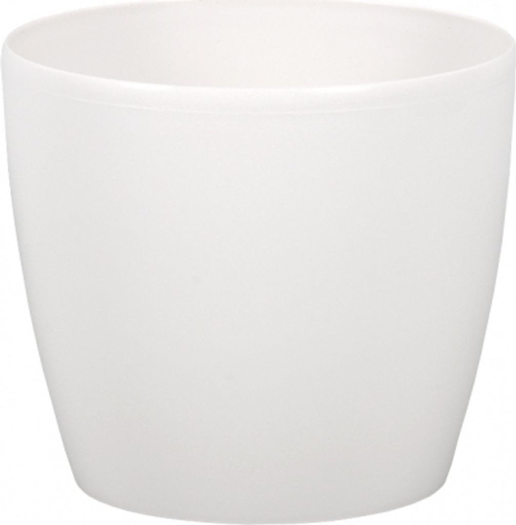 Obal na květináč MAGNOLIA - bílá perleť Ø 25 cm 23 cm Obrázek produktu 