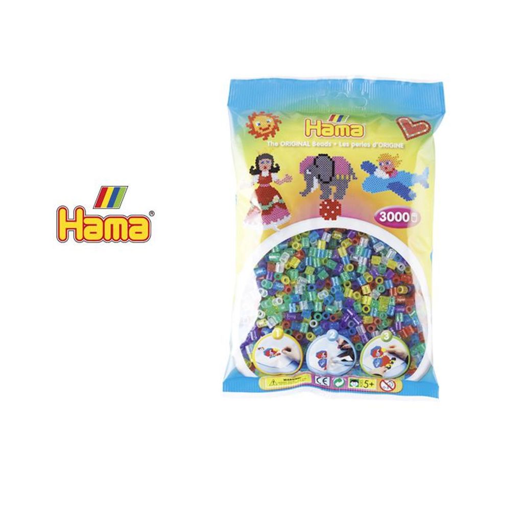 HAMA GLITTERPERL.BT.3000 pièces, 1sachet Image du produit 