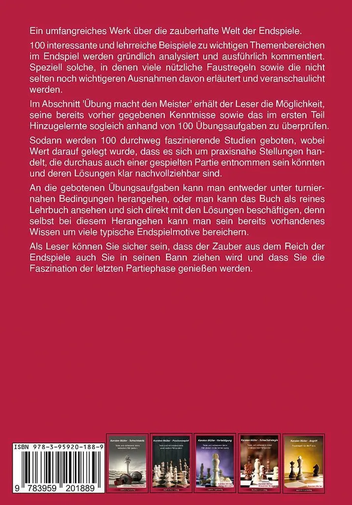 Livre d'échecs Endspielzauber : comment gagner vos finales complexes - 3