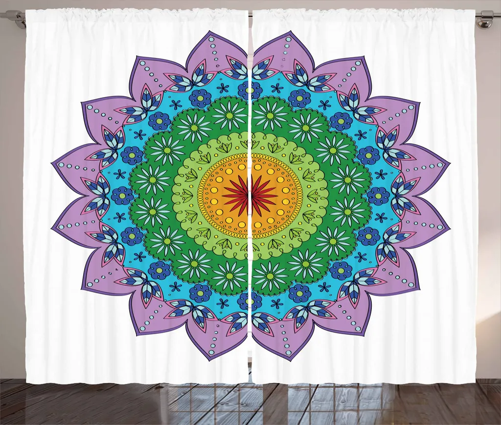 Tenda Boho-Chic Mandala ABAKUHAUS - Multicolor 280x225 cm