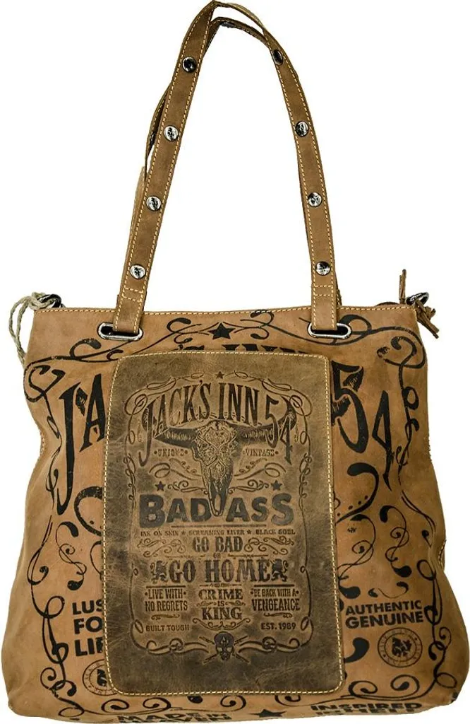 Sac Shopper cuir robuste Americano : Finis les sacs qui s'abîment !